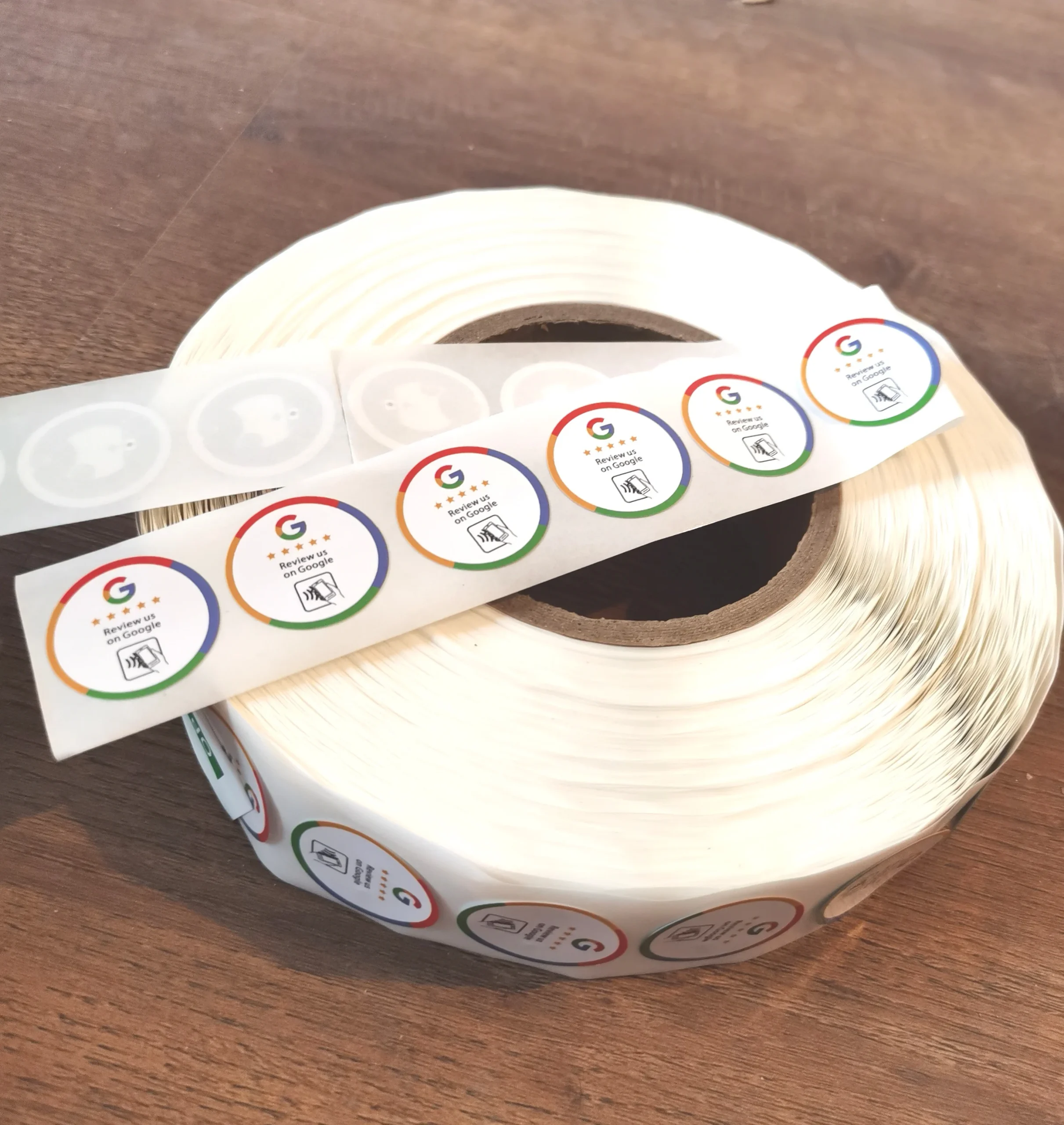 10/50/100Pcs Boost Review NFC Sticker Google Google Review NFC Sticker Increase Your Reviews Google Tap To Review Cards NFC Tag - Image 3
